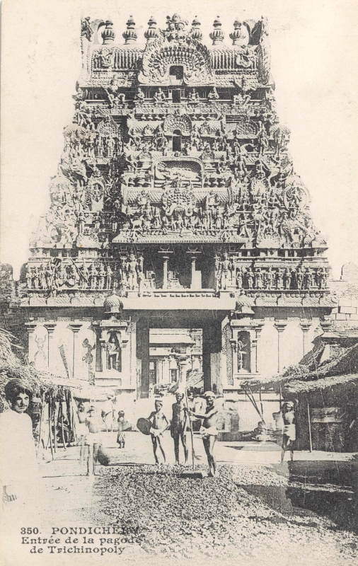 10-08 - Trichinopoly - pagode - entree (gopuram)